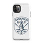 AnnapolisGolf Golf iPhone Tough Case featuring a stylish logo and design for golfers, providing durability and protection.