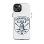AnnapolisGolf iPhone tough case featuring a golf logo and design, providing stylish protection for golfers.